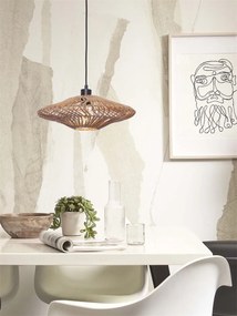 Lustra/Pendul eco din ratan Zanzibar flat 40cm S, nat