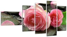 Tablou - trandafiri (110x60cm)