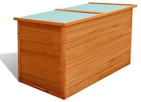 42702 vidaXL Ladă de depozitare de grădină, 126 x 72 x 72 cm, lemn