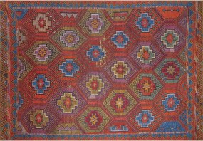 Covor SOUL CHENILLE, 75x150 cm, forma dreptunghiulara, poliester, mult