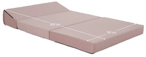Scaun pliant/saltea VEDIS, rozu