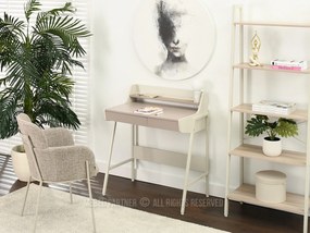 Masă PC Borge (bej + crem). Promo -22%. 1109734