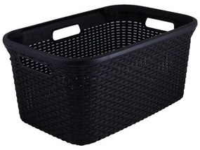 Coș pentru rufe curate Curver RATTAN 45 l,  maro