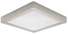 Plafonieră LED Eglo 64731 FUEVA PRO LED/25W/230V 4000K 30x30 cm crom