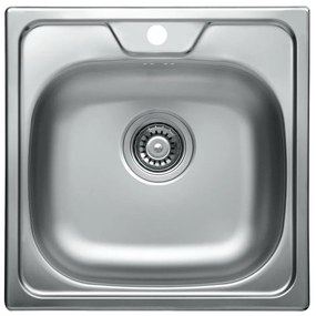 Chiuvetă de bucătărie ALVEUS 1074634 ALLUX 48x48 cm crom