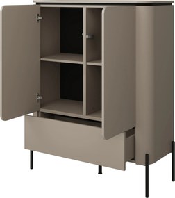 Komodă înaltă Bello 98 cm cu sertar - congo