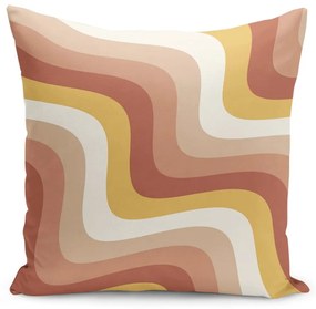 Față de pernă 43x43 cm Creamy Strawberry Swirl – Mila Home