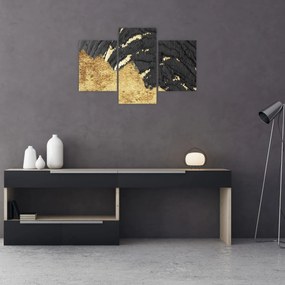 Tablou - Structura de aur N⁰1 (90x60 cm)