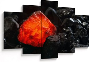 Tablou - Mineral strălucitor (150x105 cm)