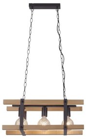 Leuchten Direkt 15683-79 - Lustră pe lanț EDITH 3xE27/60W/230V