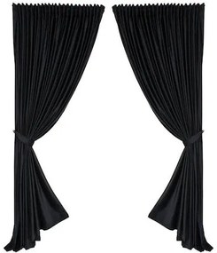 SET DRAPERIE,Casa Deco Logistics,soft V45 CU REJANSA DE 8 CM NEGRU