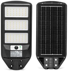 Lampă LED stradală solară cu senzor Aigostar LED/150W/3,2V + telecomandă