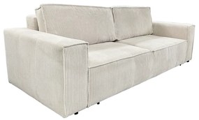 Canapea extensibila, crem, HARPERA BIG SOFA