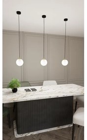 Lustră pe cablu ROYAL 1xE14/10W/230V d. 14 cm negru