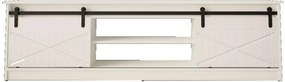 Comoda TV GRANERO, alb, PAL laminat, 200x35x57 cm
