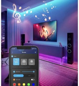 Govee - Bandă LED RGB Wi-Fi inteligentă 5m