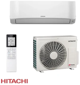 Aparat de aer conditionat inverter Hitachi AirHome 400 RAK-DJ35PHAE / RAC-DJ35PHAE, 12 000BTU, 26 m², A++/A++, Wi-Fi, R-32, Alb
