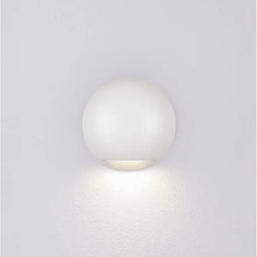 Aplica exterior cu iluminat jos LED IP65 PASSO alb