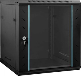 vidaXL Dulap de rețea cu depozitare Negru 60 x 45 x 65 cm Oțel