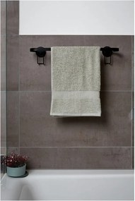 Suport de perete pentru prosoape Wenko Classic Plus, negru
