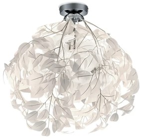 Lustră Reality Pendant Leavy, înălțime 58 cm, alb