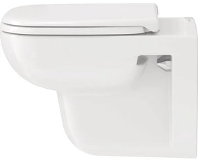 Duravit 25700920002 - Vas WC suspendat D-CODE fără margine, ceramică, alb lucios