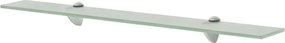 vidaXL Raft suspendat din sticlă, 70 x 20 cm, 8 mm