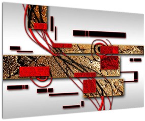 Tablou cu abstracție (90x60 cm)