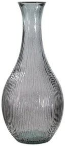 Vaza decorativa fumurie din sticla reciclata, ø 34 cm, Jarron Arabe Mauro Ferreti