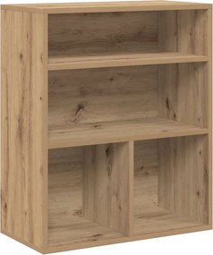 vidaXL Bibliotecă, stejar artizanal, 60x30x71,5 cm, lemn prelucrat