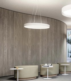Lustra suspendata LED AVA 60cm, alb sau negru