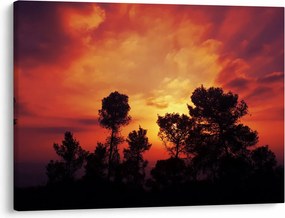 Tablou apus de soare (70x50 cm)