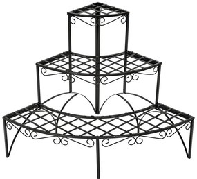 Suport de flori pentru colt