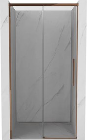 Mexen Rox ușă de duș glisantă 110 cm, transparentă, aur roz - 8C2-110-000-60-00