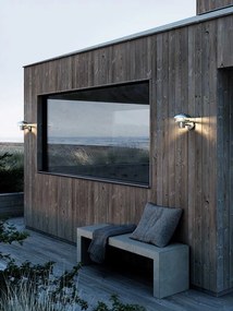 Aplica de perete pentru iluminat exterior modern, IP54 Kurnos 20 galvanizat 2118061031 NL
