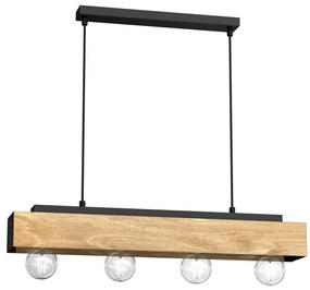 Lustră pe cablu MILUZA 4xE27/15W/230V