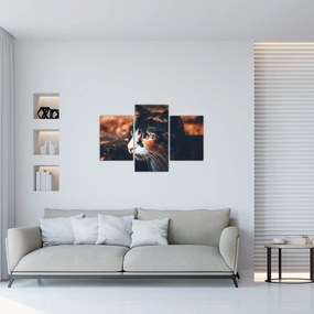 Tablou - Privirea pisicii (90x60 cm)