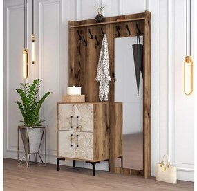 Mobilier hol Betina BC (Alb + Nuc). 1088695
