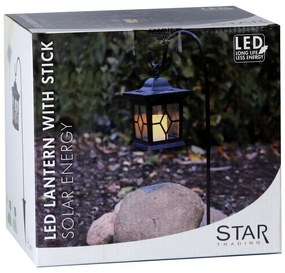 Felinar solar LED Star Trading Light, înălțime 14,5 cm