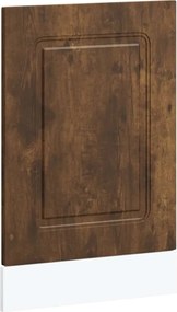 vidaXL Panou pentru mașină de spălat vase Stejar afumat Lemn prelucrat