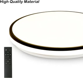 Brilagi - Plafonieră LED SMART reglabilă, 24W, 230V, Ø 38 cm, Wi‑Fi Tuya + telecomandă