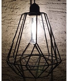 Lustră LED solară pe cablu KATTY 1,2V IP44 300 mAh IP44