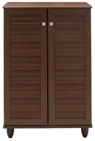 Dulap pantofi SANTΟ 10 perechi culoarea nuc 60x34.5x91.5cm