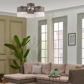 Lustră aplicată ANDREA 3xE27/60W/230V