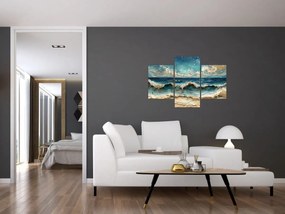 Tablou - Pictura mării (90x60 cm)