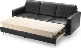 Canapea lemn masiv Basic, 219 × 85 × 91 cm