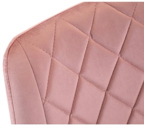 Scaun de sufragerie Sariel (Roz) (2buc). 1071283