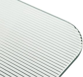 Măsuță de cafea burgundy cu blat din sticlă 55x105 cm Kob – noo.ma