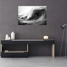 Tablou - Pictura valurilor (90x60 cm)