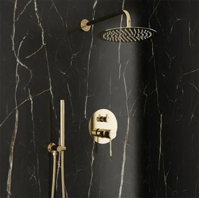 Set de dus incastrat Rea Lungo Diamond Gold + BOX